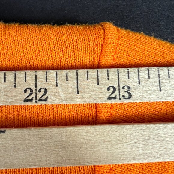 VTG 90s Tennessee Volunteers Sweatshirt Large Orange Faded Embroidered Crewneck - Picture 16 of 16